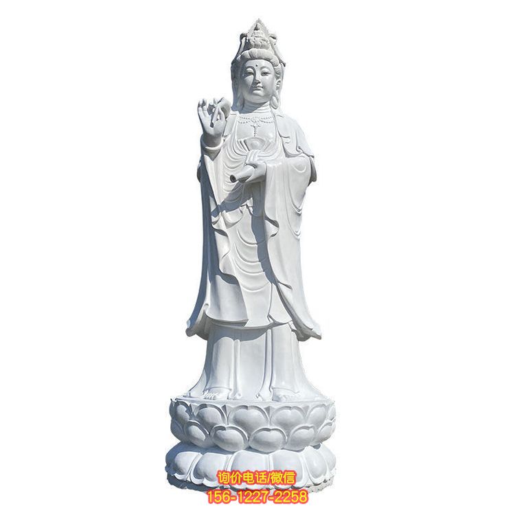 石材觀音雕塑，為景區(qū)增添獨特魅力